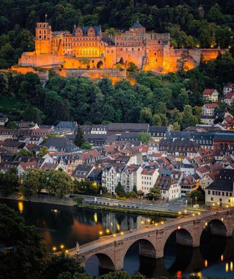 Philosophen Und Neckarblick Apartment Heidelberg Kültér fotó